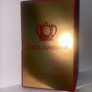 🌷3/$15 NEW dolce & gabbana edp intense sample